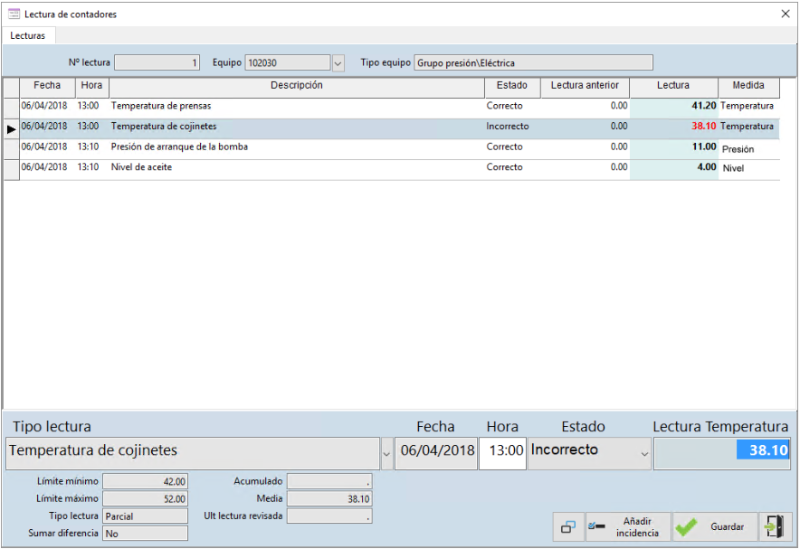 Software de mantenimiento de equipos e instalaciones