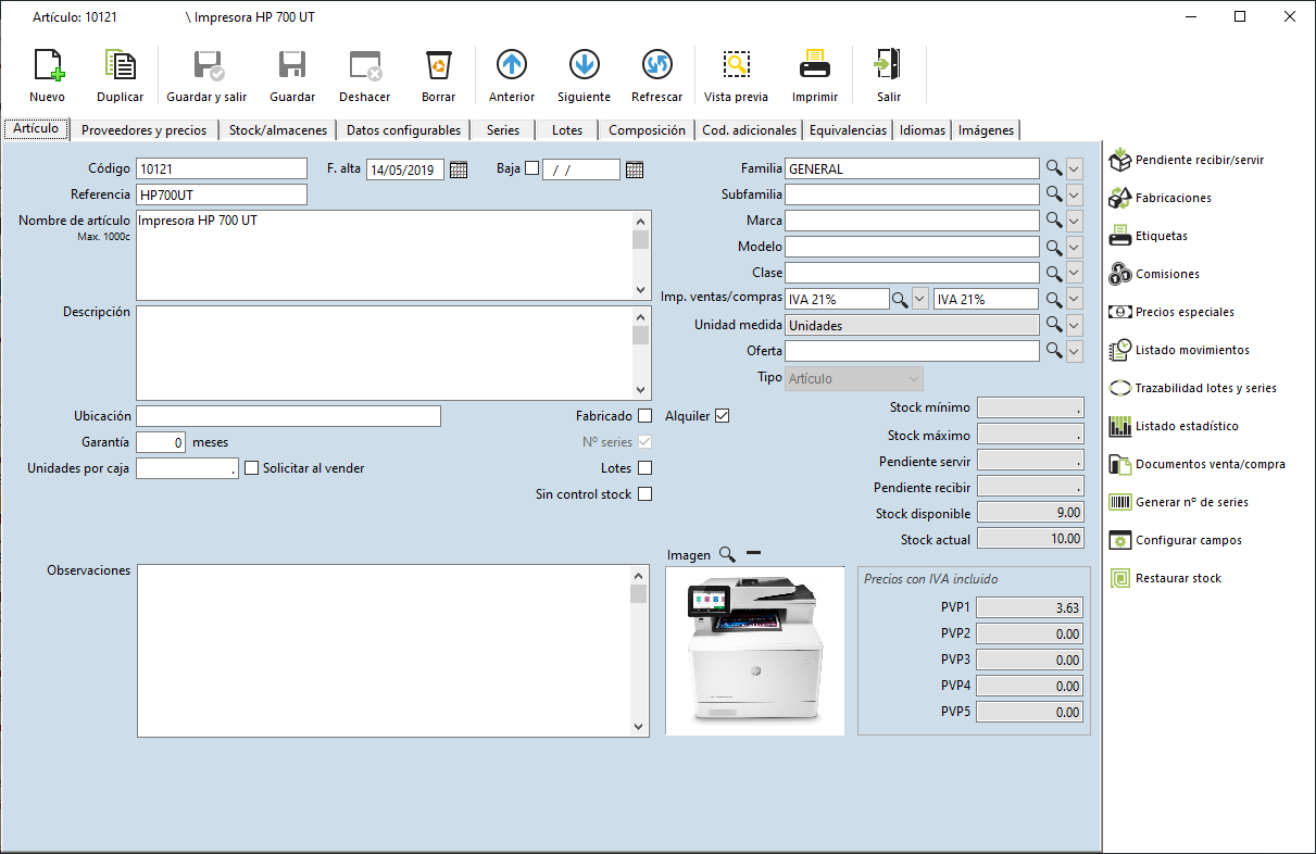 Software gestión de alquileres