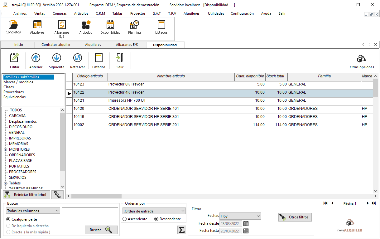 Software gestión de alquileres