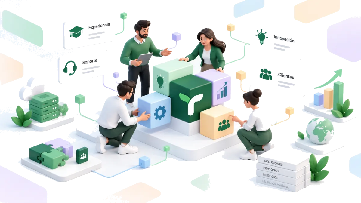 Equipo de Software Treyder trabajando con el ERP