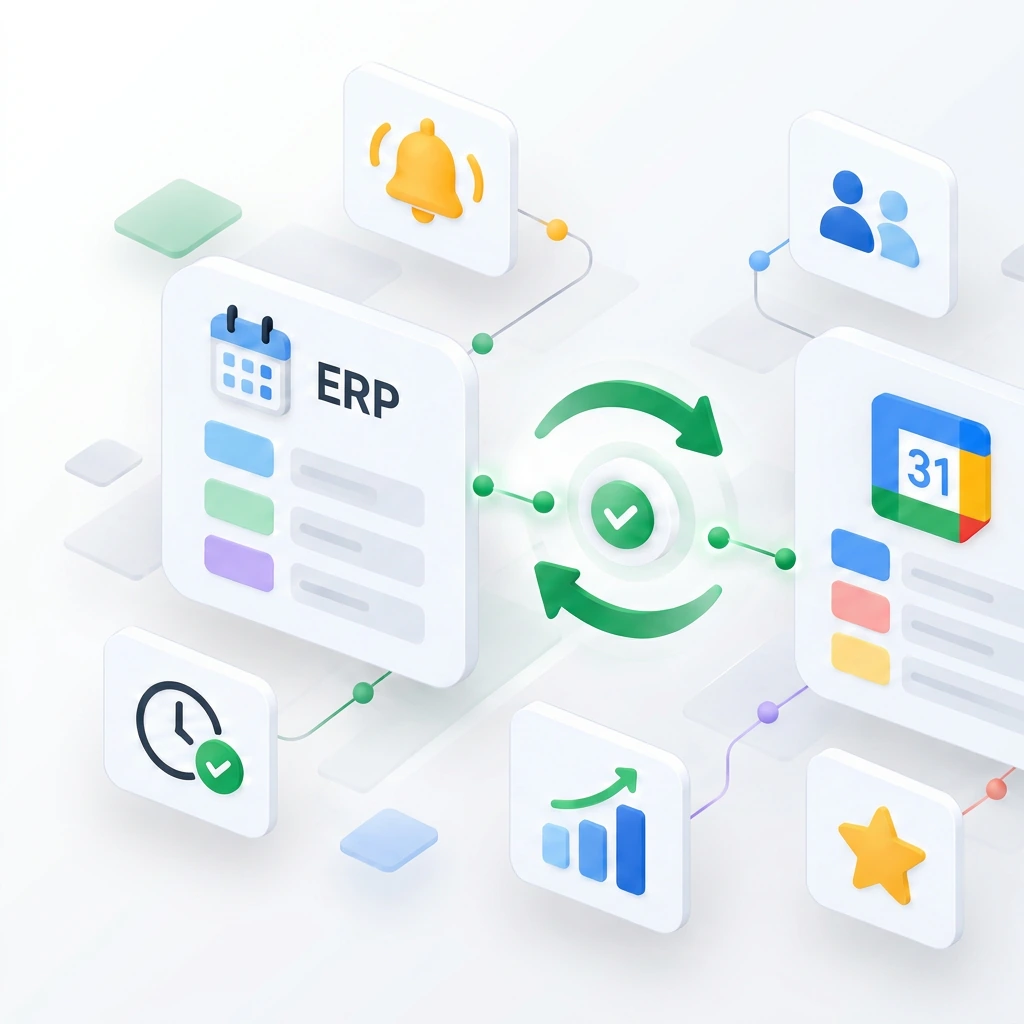 Integracion del ERP con Google Calendar para las citas