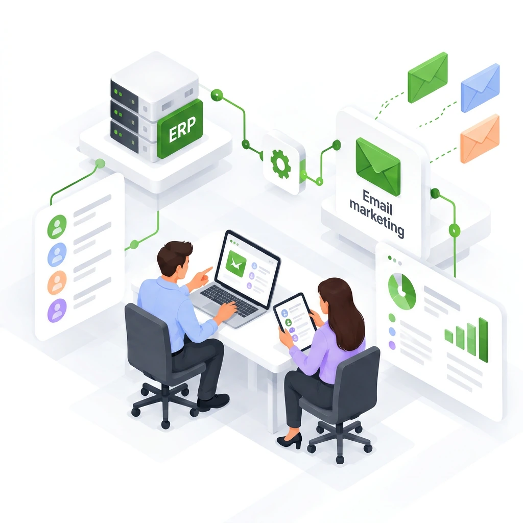 Integracion del ERP con una plataforma de email marketing