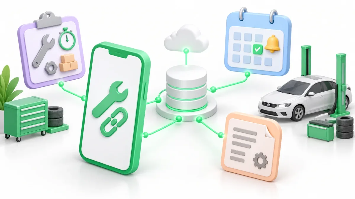 App móvil para mecánicos conectada al ERP de treyTALLER