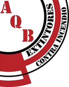 Logotipo de AQB Extintores Contraincendios